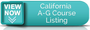 California A-G Course Listing