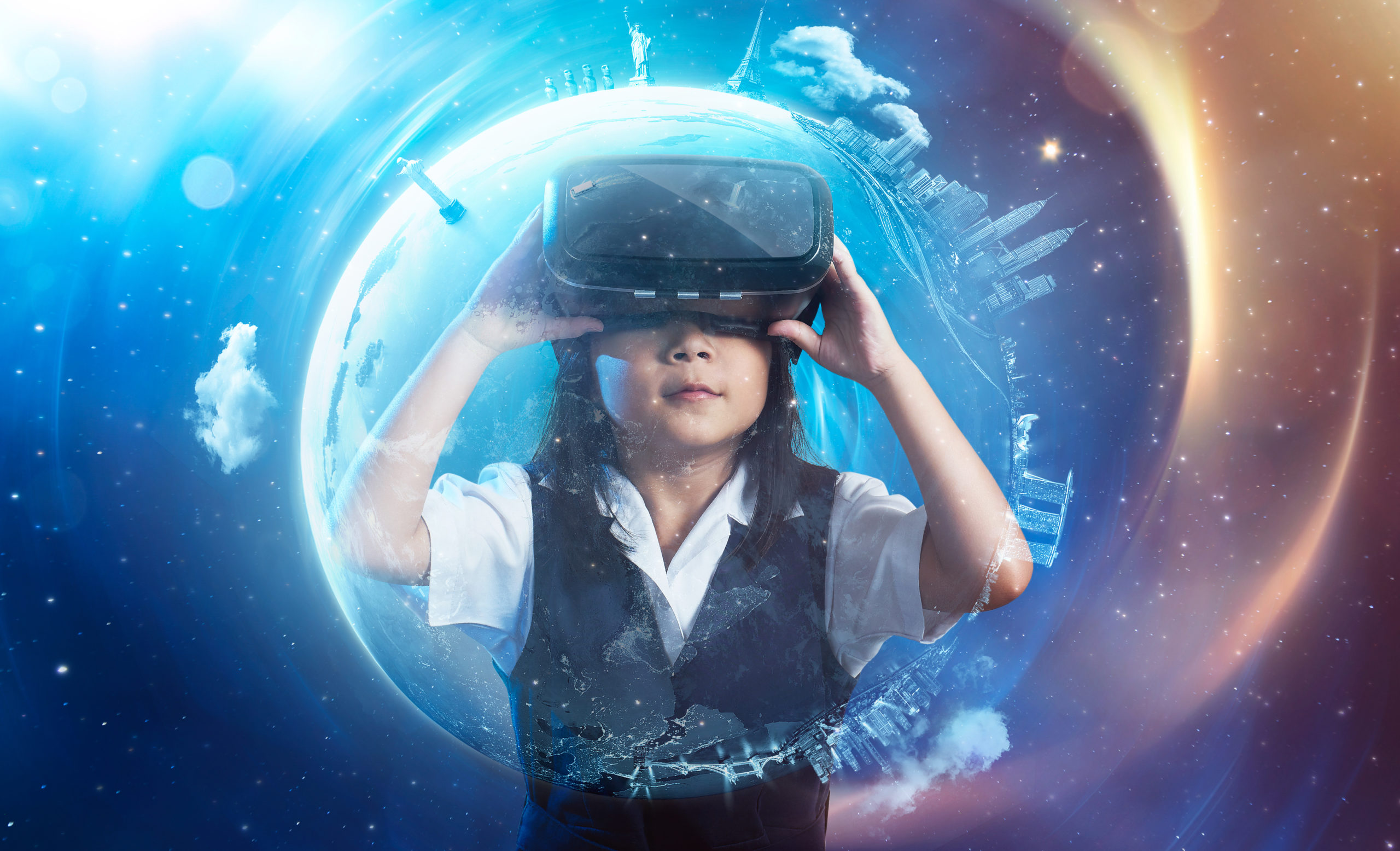 Погрузиться в мир игры. Погружение в виртуальную реальность. Виртуальная реальность дети. Ребенок в шлеме виртуальной реальности. Виртуальная реальность будущее.