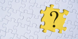 A question mark in a puzzle represents the search for tools for project-based learning.