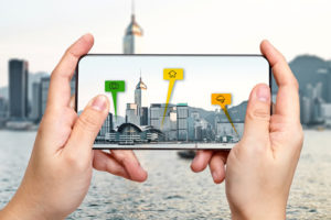 Higher education is using augmented reality apps to engage students and expand offerings.