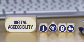 Icons demonstrate digital accessibility, including accessible content for all students.