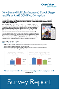 Survey: Increased ebook usage & value amid COVID-19