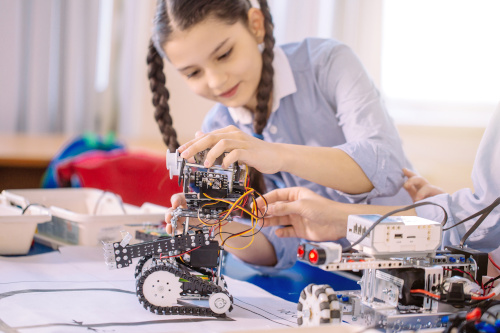 Encouraging more girls to pursue STEM learning and work in STEM fields should start in the early grades