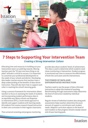 7 Steps to Supporting Your Intervention Team