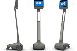 Conventional classrooms can become stagnant--but telepresence robots can boost engagement, participation, and a sense of community. A telepresence robot.
