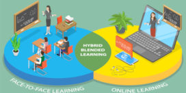 Over the past year and a half, “hybrid learning” has become quite the buzzword when it comes to education. With the COVID-19 pandemic impacting learners across the world, we’ve witnessed the growing need for hybrid learning, an education option that combines the benefits of a traditional in-person classroom and online learning.
