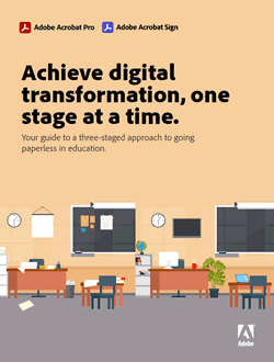 Achieve digital transformation, one stage at a time