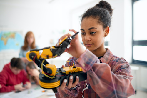 With intentional efforts focused on eliminating barriers to STEM education, teachers can support girls as they pursue STEM studies