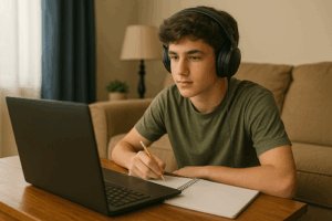 Real student engagement happens in the head of the learner, and that's harder to quantify when analyzing synchronous or asynchronous learning.