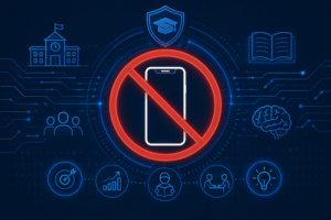 Schools can implement systems and policies that allow for access to student devices while limiting their use during instructional time.