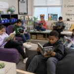 This elementary school banned screens in the middle of the year. Will it solve their reading crisis?