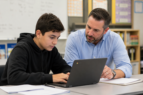 No AI algorithm can replace the human dialogue that helps students feel seen, challenged, and understood by their teachers.
