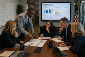 School leaders must weigh quantitative data against qualitative insight and focus on long-term outcomes rather than short-term fluctuations.