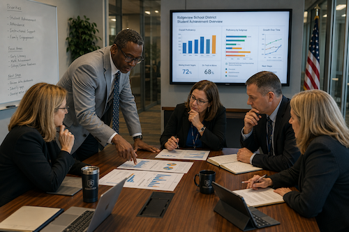 School leaders must weigh quantitative data against qualitative insight and focus on long-term outcomes rather than short-term fluctuations.