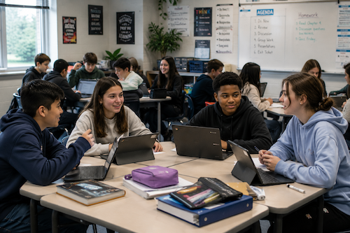 Increased student agency strengthens and enables a growth mindset and supports the transfer of classroom knowledge into real-world skills.