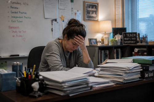In addition to teacher burnout, many also report lower pay, second jobs, and out-of-pocket classroom spending.