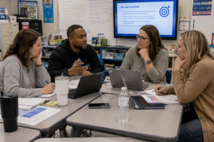 Professional development and learning, like teaching itself, flourishes through relationships built on trust.