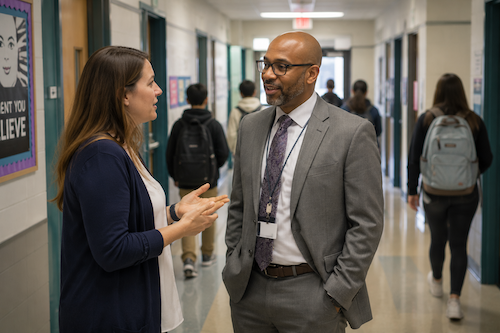 A new principal's job is not to change the school--it is to spend the first year understanding the school culture.
