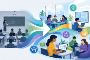 To serve today’s most driven students and prepare all learners for what comes next, we have to rethink long-held assumptions about education.