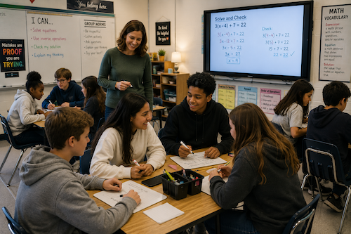 Having more clarity about what middle school math content is being taught—and why—has led to increased rigor in classrooms.